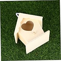 Vista 9 de Nido de madera para pájaros, nido creativo, nido de pájaros, decoración de nido de pájaros de madera, suministros para pájaros