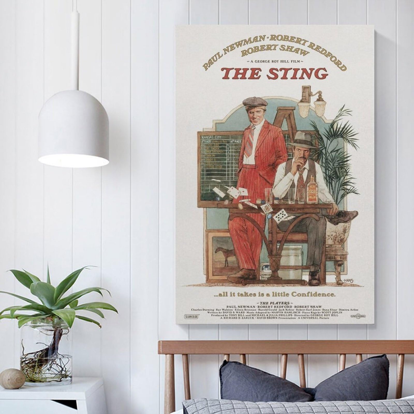 Amazon.co.jp: スティング（1973）映画ポスター The Sting アート