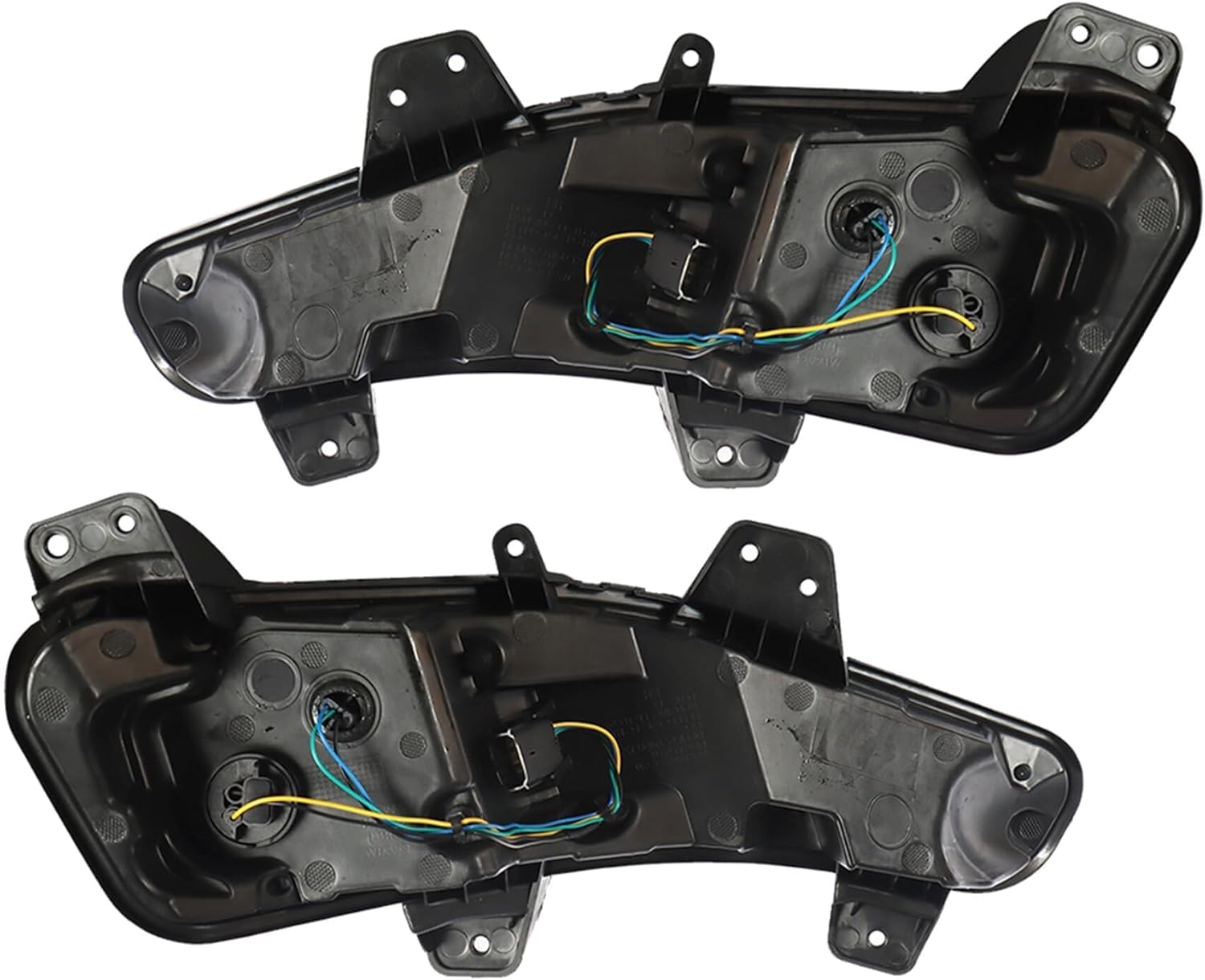 munirater 2-Pack Bumper Turn Signal Lights w/DRL Fog Lamps Assembly Left + Right Replacement for Malibu 2019-2022 84575553 84575552 GM2562117 GM2563117