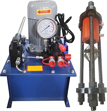 100T Hydraulic Crawler Pin Press 220V Excavator Chain Repair Tool