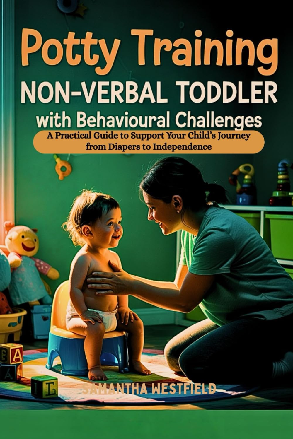 Potty Training Non-Verbal Toddler with Behavioural Challenges: A Practical Guide to Support Your Child’s Journey from Diapers to Independence (The Potty Training Series)