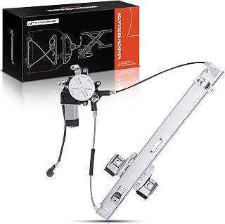 A-Premium Front Driver Side Power Window Regulator with Motor (2-Pin)