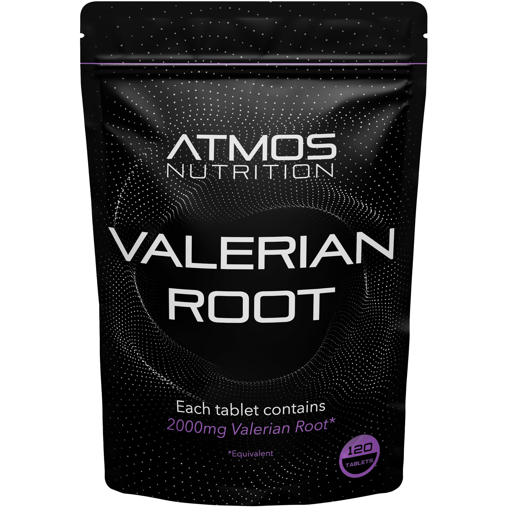 Valerian Root - 120 High-Strength 2000mg Tablets - Made in The UK, Non-GMO, Premium-Grade Extract