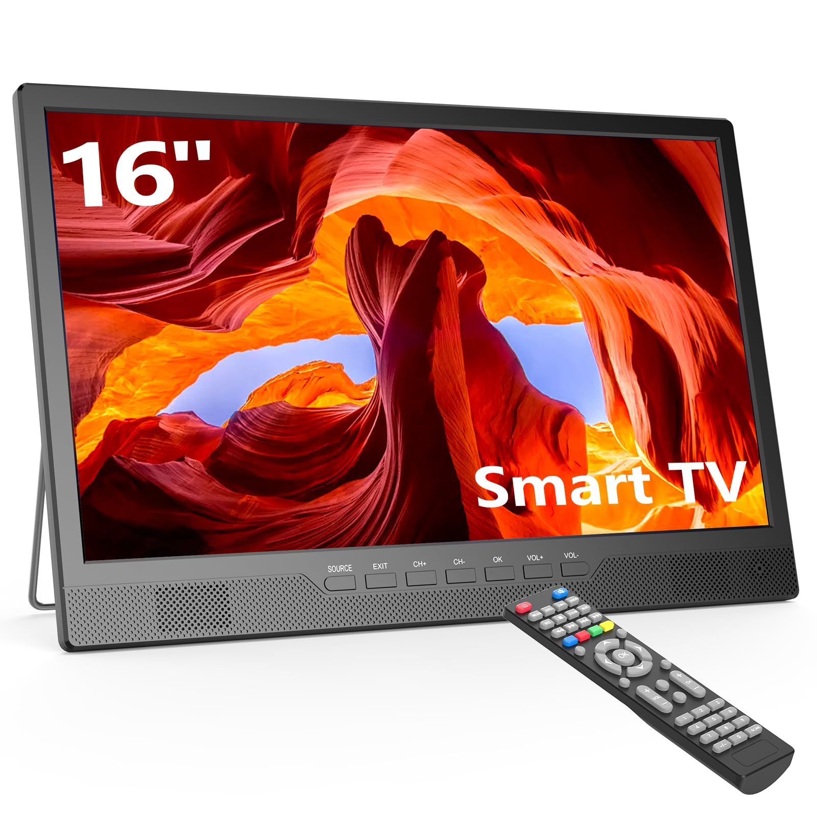 Desobry 16 Inch Small Smart TV