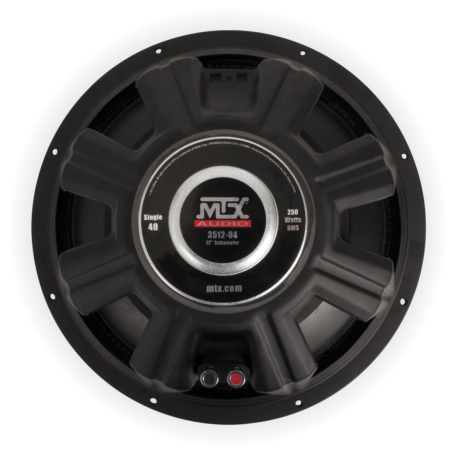 MTX 3512-04 12インチウーファー Amazon.com: MTX 3512-04 12