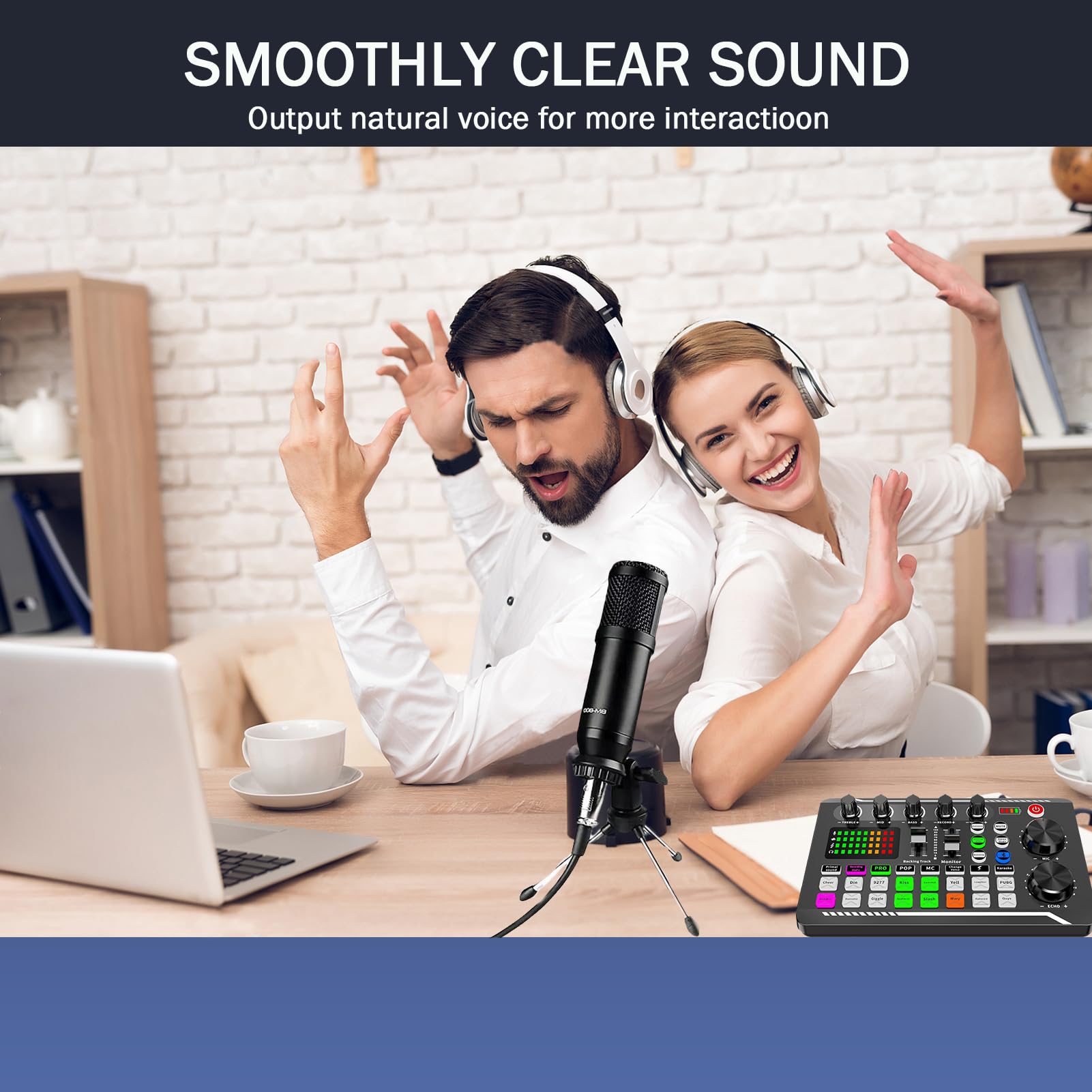 Amazon.com: F998 Live Sound Card & Audio Mixer with 16 Voice