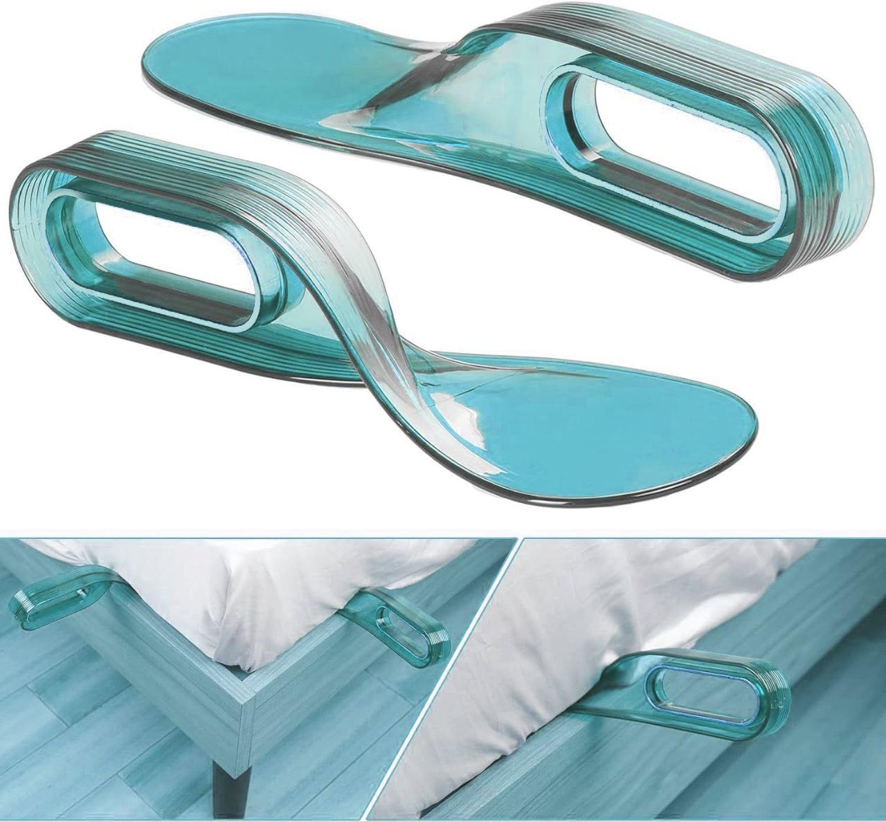 AANAHIL Mattress Lifter & Bed Sheet Tucker Tool (2 Pcs Set) Mattress Wedge Elevator with Ergonomic Handle Easy Bed Making Tool Relieves Back Pain & Effortless Sheet Tucking