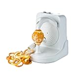 Pelamatic Electric Fruit Peeler | Automatic Orange, Apple, Potato Peeler | Durable Stainless Steel | Versatile & Easy-to-Use | White | 9.5x7x10.5 inches | Plastic & Stainless Steel | Kitchen Appliance