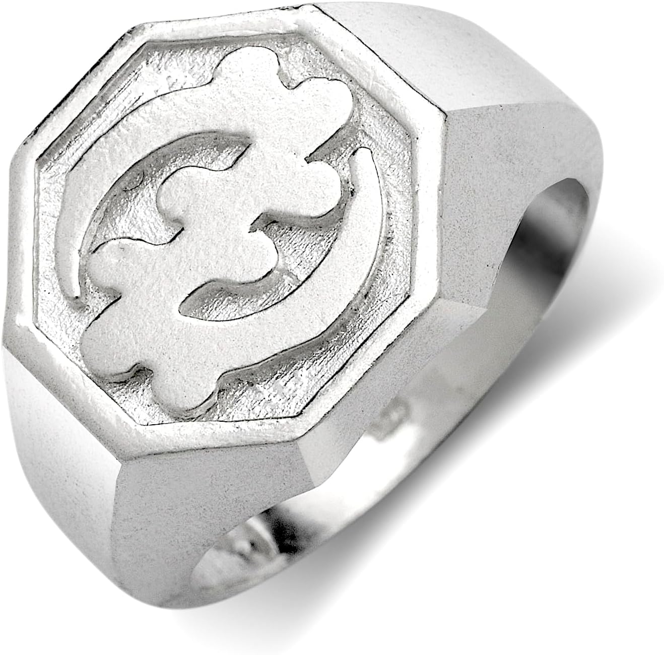Better Jewelry, African .925 Sterling Silver ring, Gye Nyame Ring, The Supremacy of God ring, African ring, Adinkra symbol jewelry
