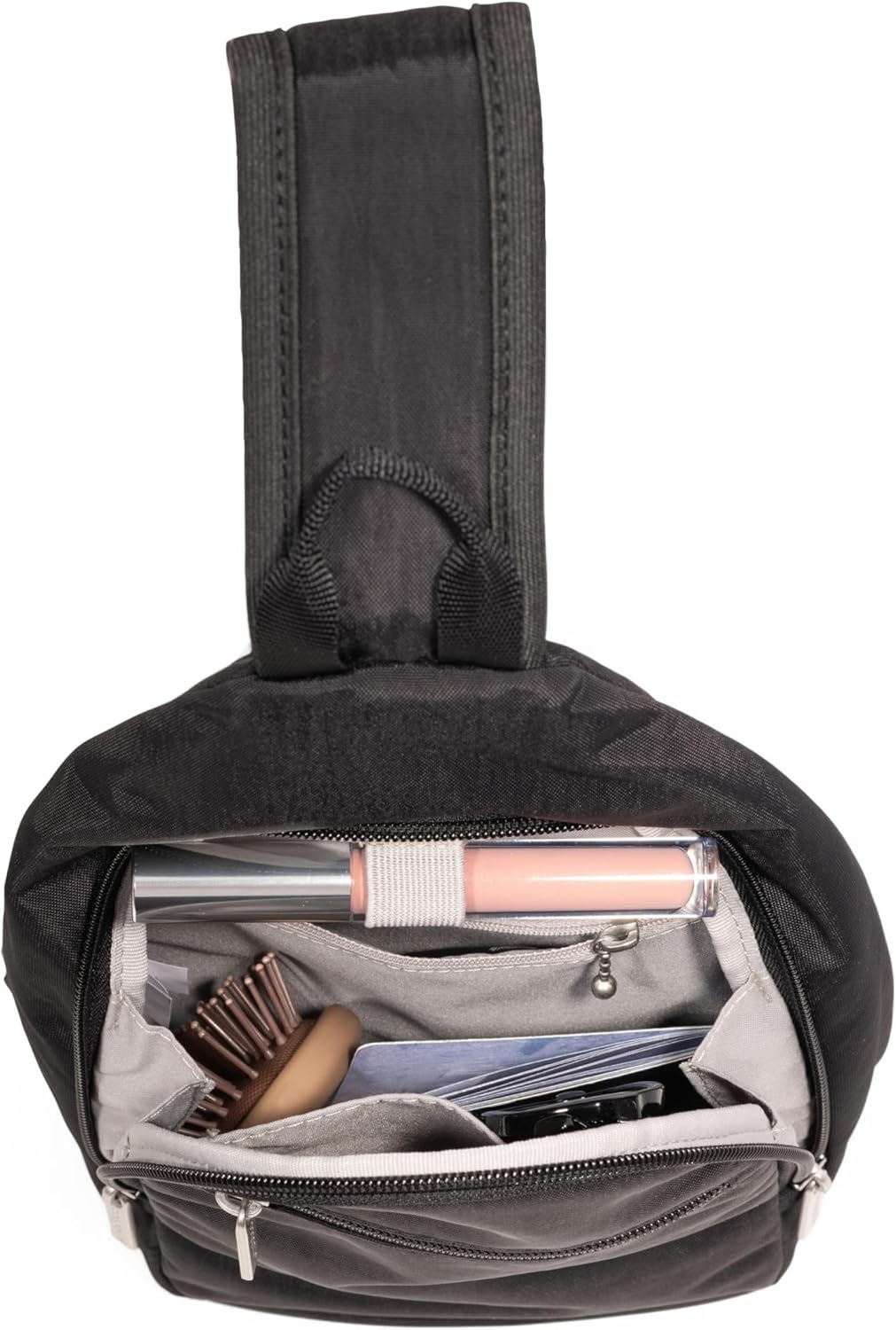 Daily Sling - Lightweight 12.6"x7.5" Sling Crossbody Bag with Convertible Adjustable Shoulder Strap - Image 10