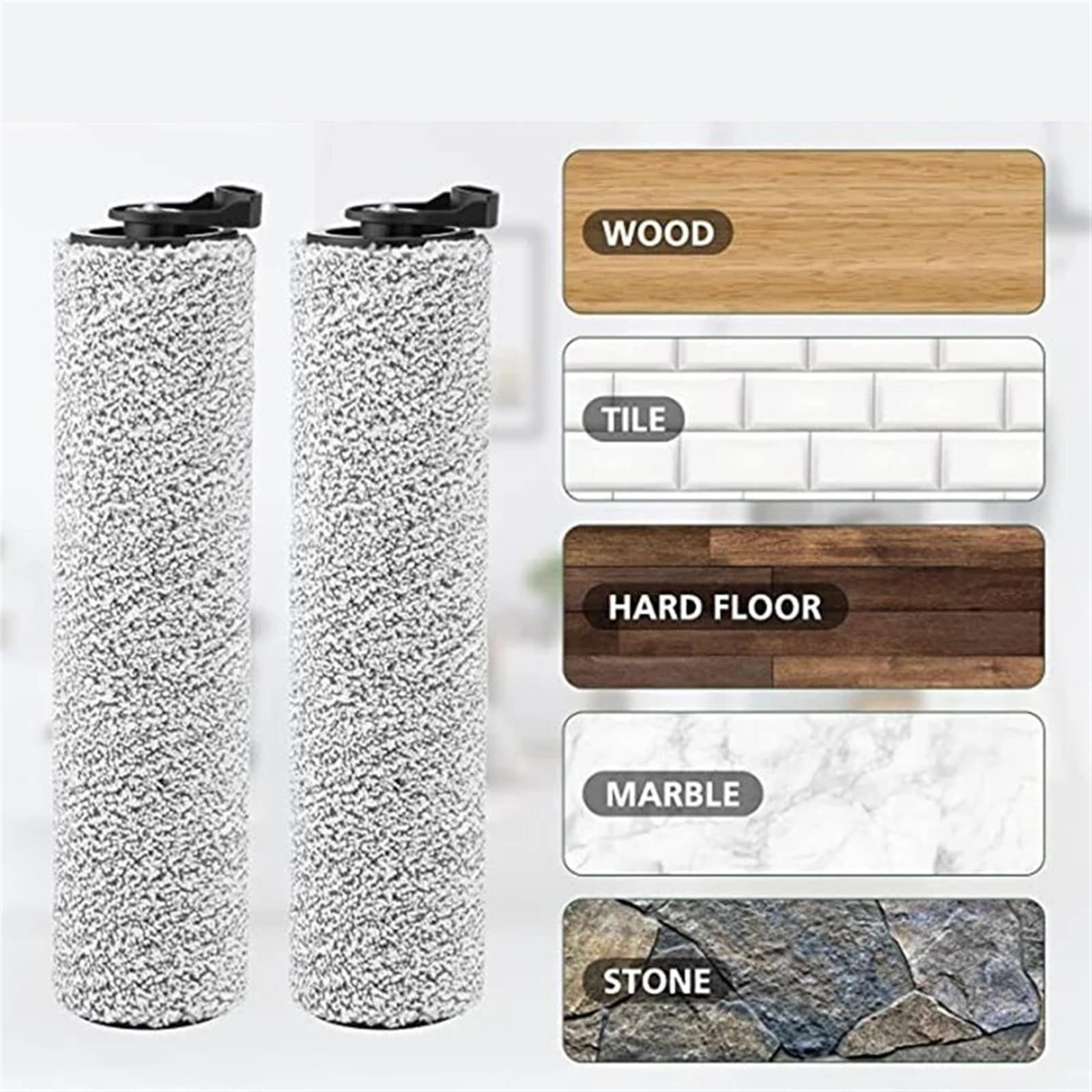 For Tineco, Floor One S3, for Tineco, IFloor 3 Parti for aspirapolvere senza fili Wet Dry Spazzola a rullo Accessori di ricambio for filtro Hepa kit di accessori per robot aspirapolvere(6pcs)