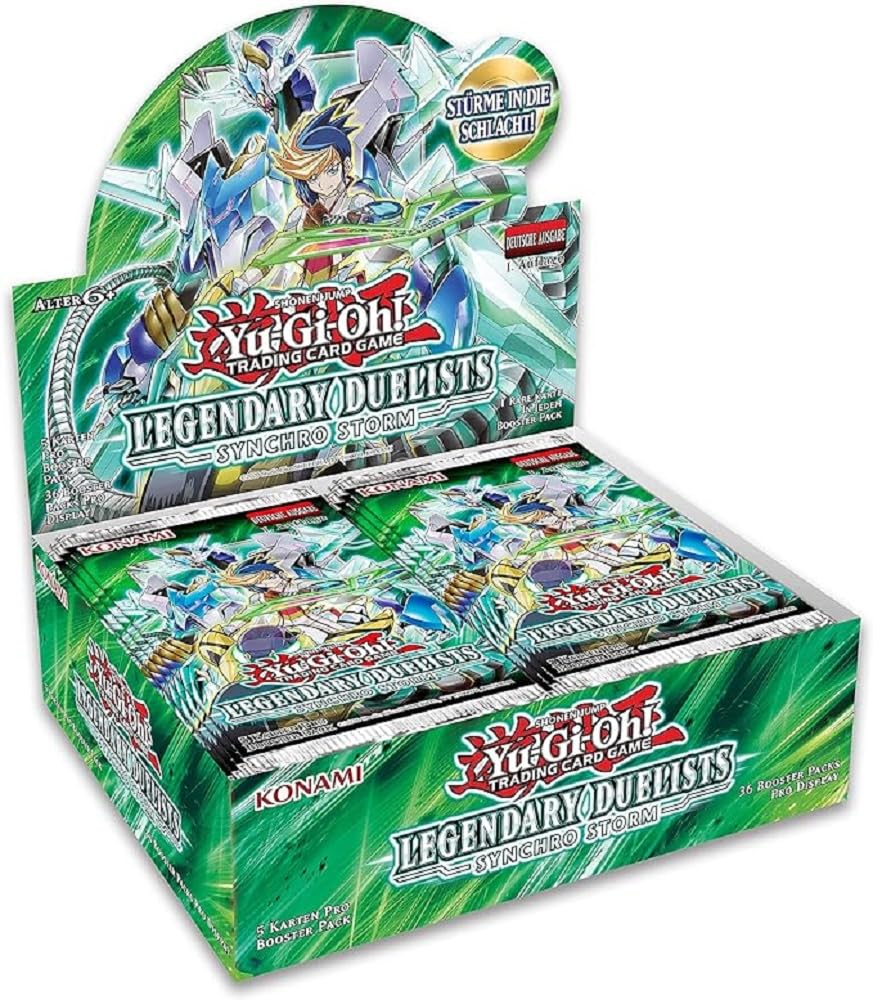 Yu-Gi-Oh! TRADING CARD GAME Legendary Duelists: Synchro Storm Display - Deutsche Ausgabe