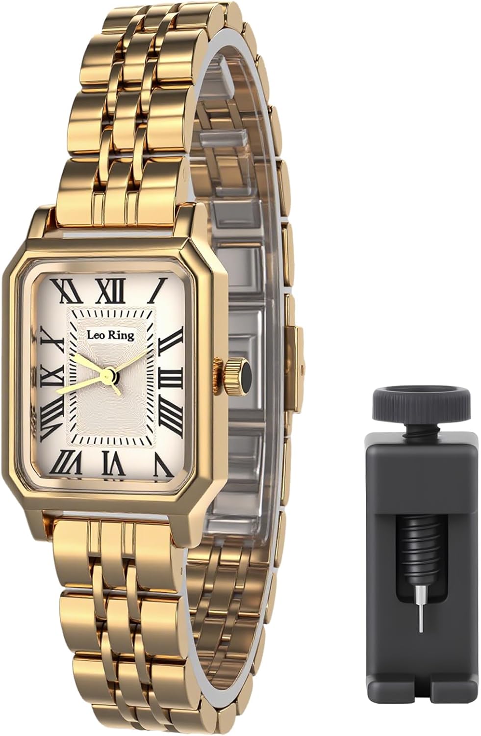 Gold Watch for Women Luxury Analog Wristwatch with...