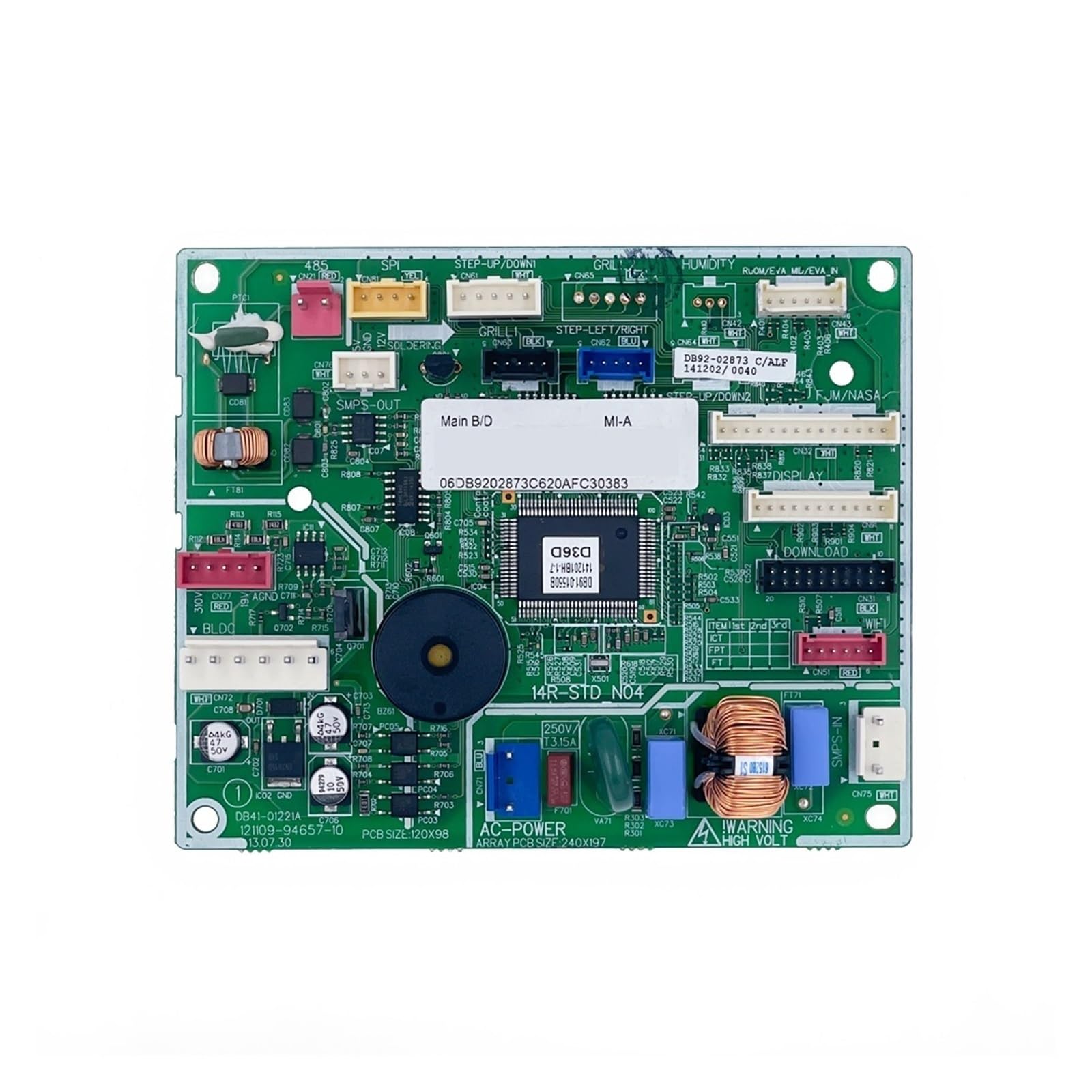 GENTERUN Conditioner Control Board DB92-02873B DB92-02873D DB92-02873E DB92-02873F PCB DB41-01221A Conditioning Part(DB92-02873E)