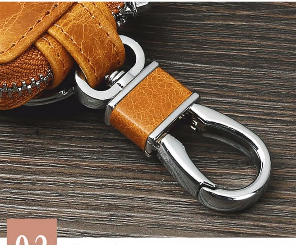 Auto Universal Men's And Women's Key Protection Cover Zipper Waist Hanging Bag Buckle Portable