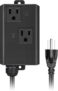 Etoolcity Automatic Vacuum Switch for Power Tools - Current Sensing Tech Prevents Overload, Auto Dust Control for Saws & Sanders