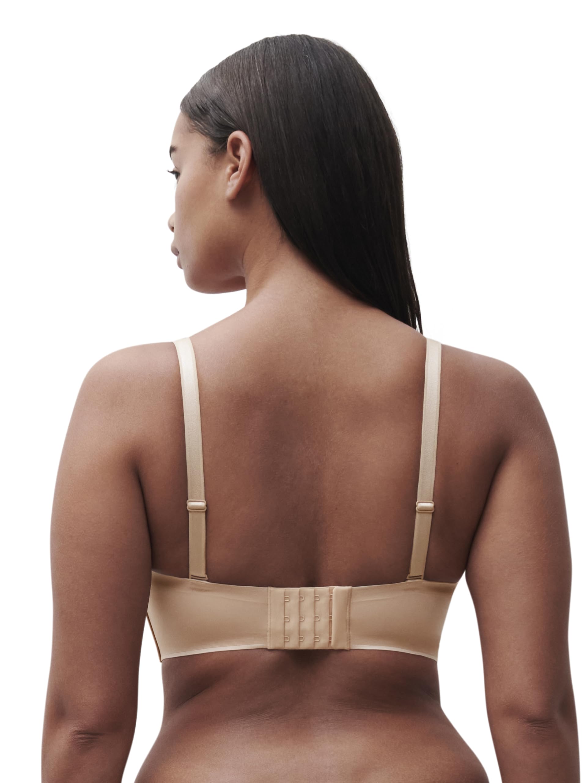 Chantelle Soutien-Gorge Coque Bandeau Essentiall (Beige Doré), Soutien-Gorge Bandeau, DE,