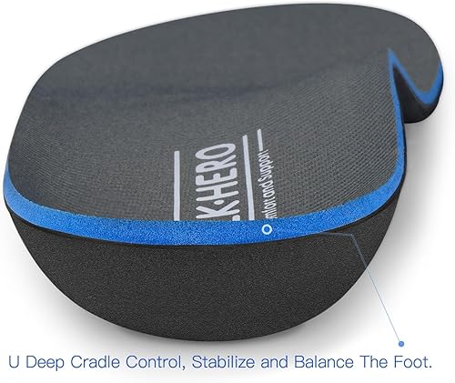 Vista 21 de Plantillas para fascitis plantar, soportes para el arco, plantillas ortopédicas, para estar de pie todo el día, para botas de trabajo, para hombre