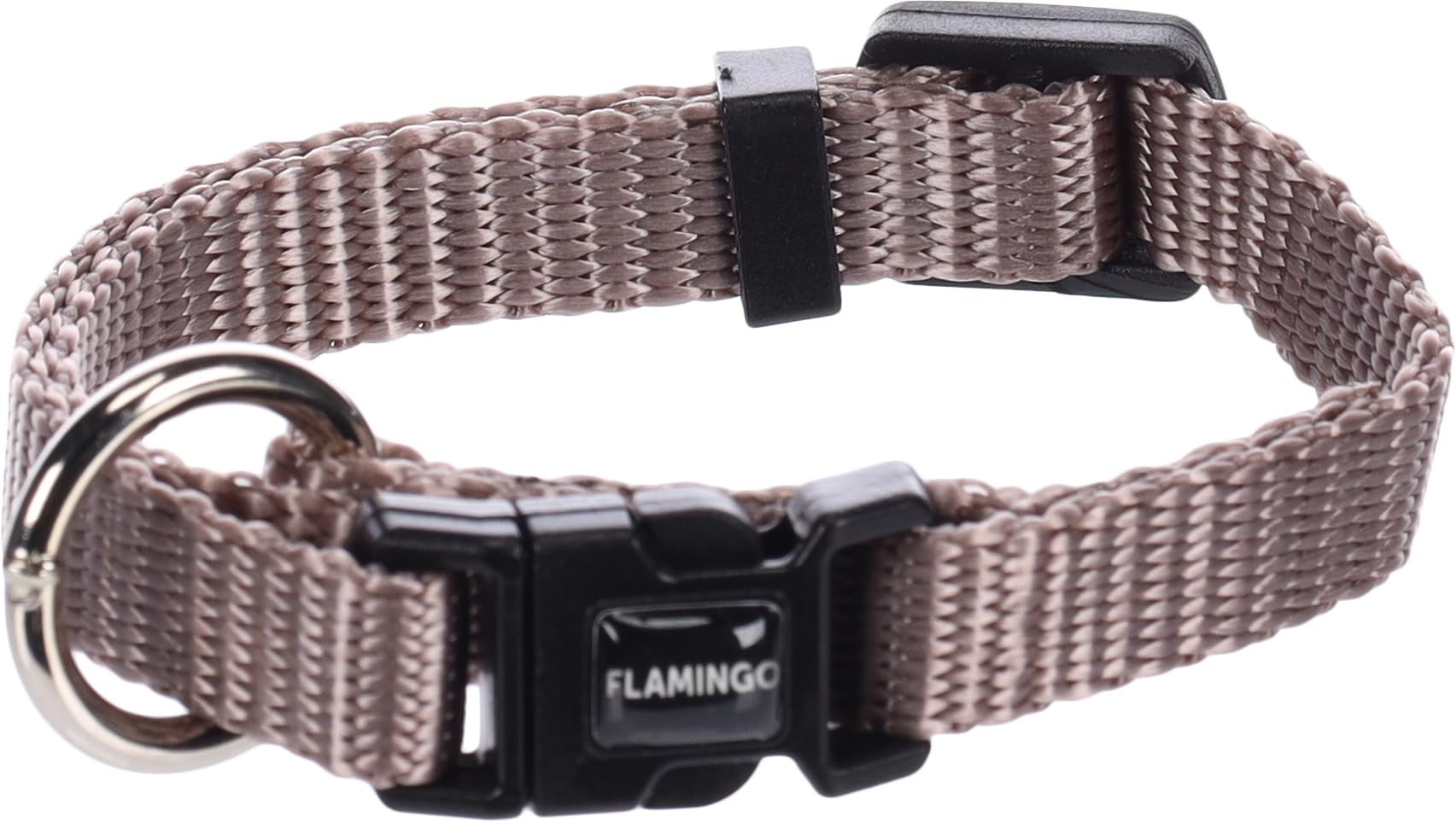 Dog Collar Ziggi Taupe XXS 15-25cm 10mm