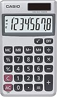 Casio SL-300SV Desktop Calculator: 8-Digit Display, Solar Powered, Portable for Home & Office Use