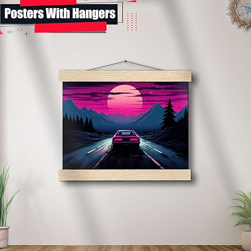 Miniatura 3 de Unique Synthwave Style Retro Art, 80s style art, framed poster print, guest room art, cool living room art, Art Decor, Decor poster