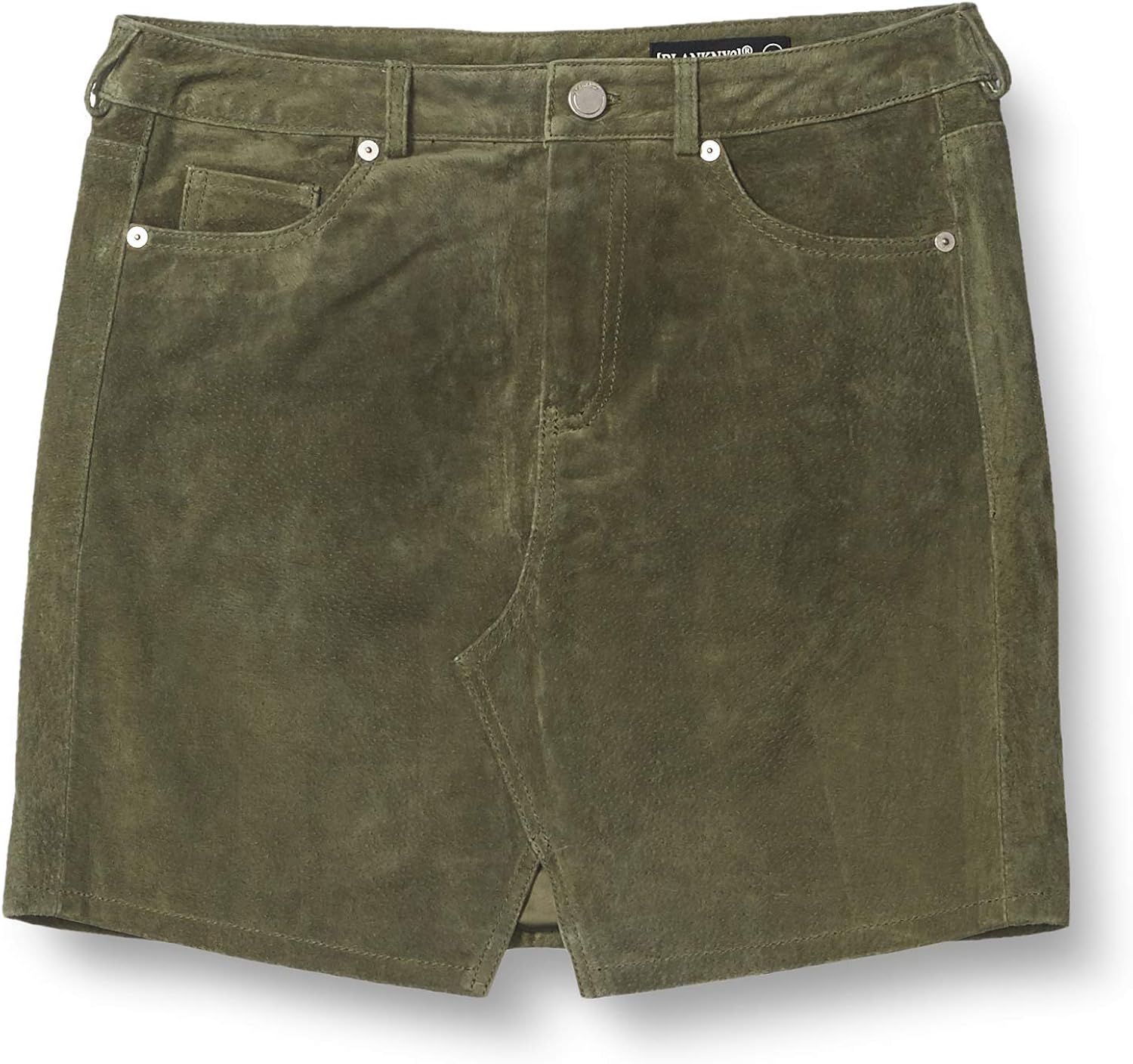 [BLANKNYC] Womens Real Suede Mini Skirt at  Women’s Clothing store