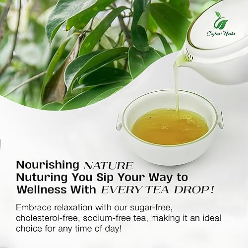 Miniatura 4 de Polvo de hojas de guanábana natural de 7.05 oz - Puro orgánico bien limpio y finamente molido para té hojas saludables