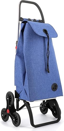 Vista 36 de ROLSER Carrito de compras plegable con ruedas Carrito personal plegable para comestibles Duradero y portátil Coral