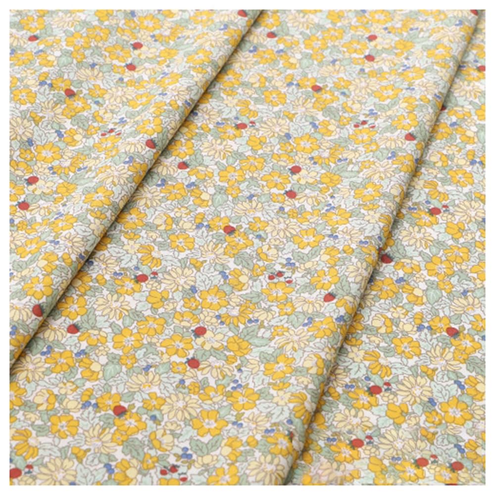 Kwiatowy, bawełniany, patchwork, materiał do szycia, towar sprzedawany na metry, zadrukowana, bawełna, zestaw materiałów, patchwork, zestaw do majsterkowania, rzemiosła, odzieży, pościeli,