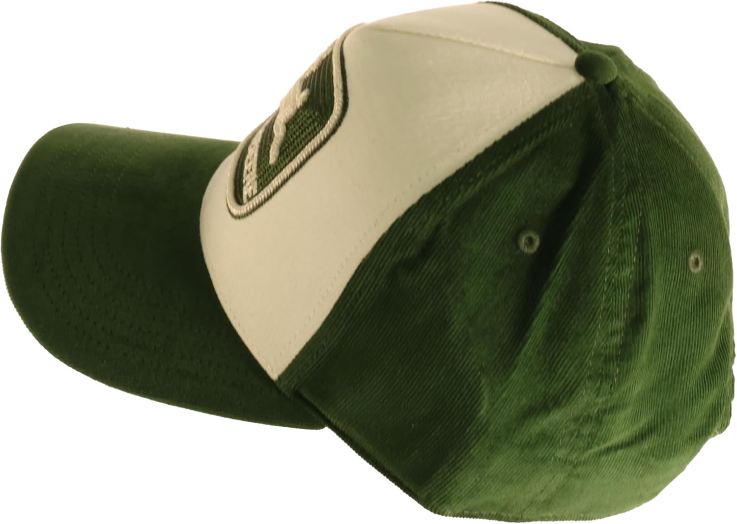 John Deere Mens Olive Vintage Raised TM Emblem Cap - LP86101