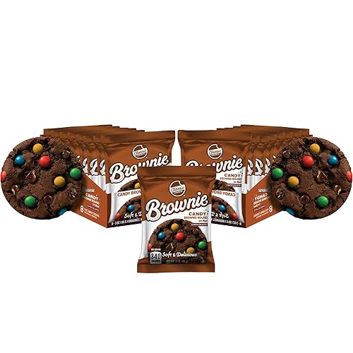 Miniatura 56 de Classic Cookie Galletas de chispas de chocolate horneadas suaves hechas con mini besos Hershey's®, 2 cajas, 16 galletas envueltas individualmente