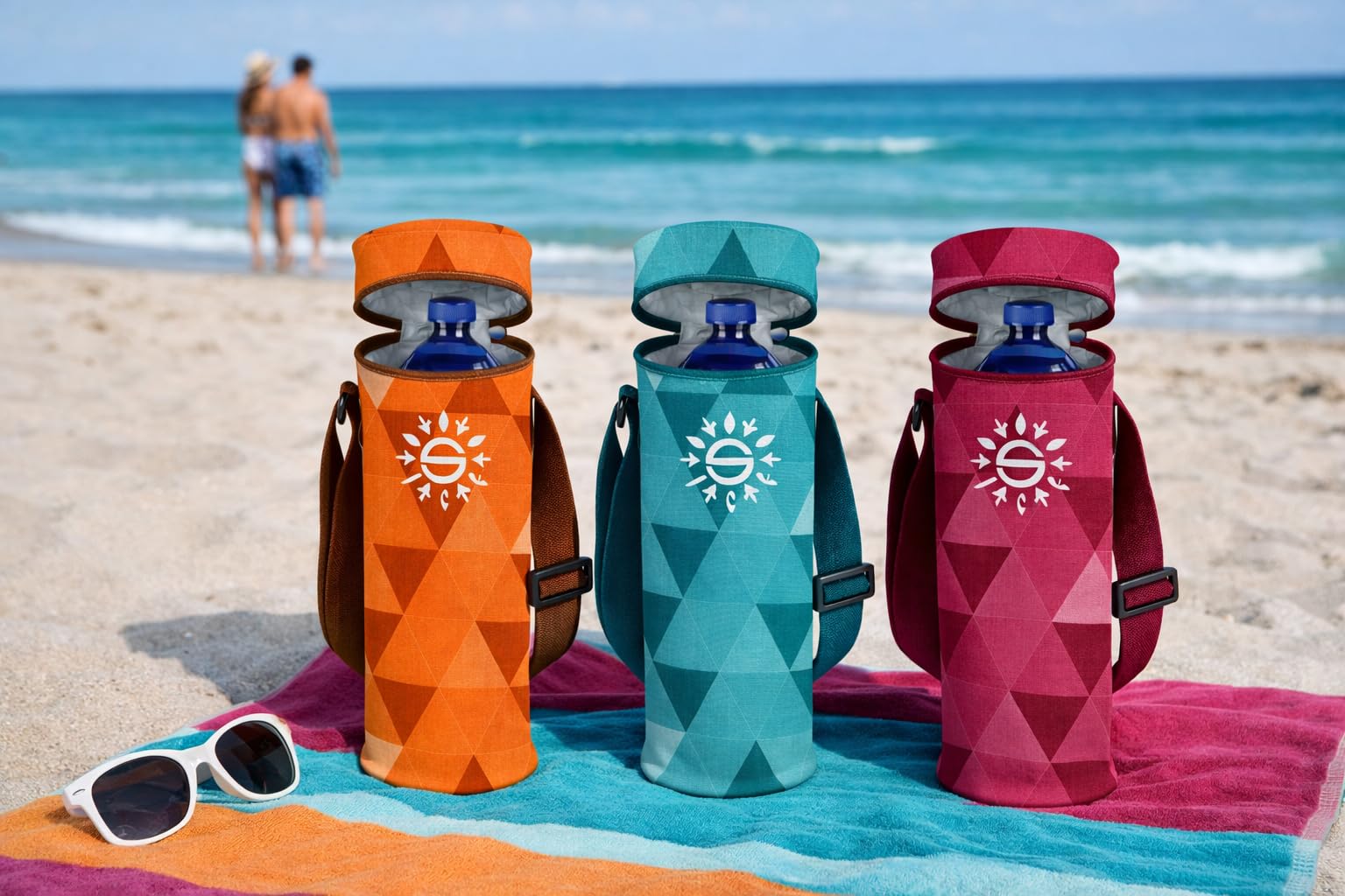 Borsa Termica Portatile Sacar – Isolamento Termico Alta Qualità – Tracolla Regolabile e Cerniera – Ideale per Escursioni, Mare, Piscina e Campeggio