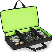 Vista 9 de Bolsa para controlador de DJ, se adapta a DDJ-REV1/DDJ SR/SR2/Denon MC4000/Numark Mixtrack Pro FX/NVII/Mixstream Pro+/Mixstream Pro Go/NI Traktor