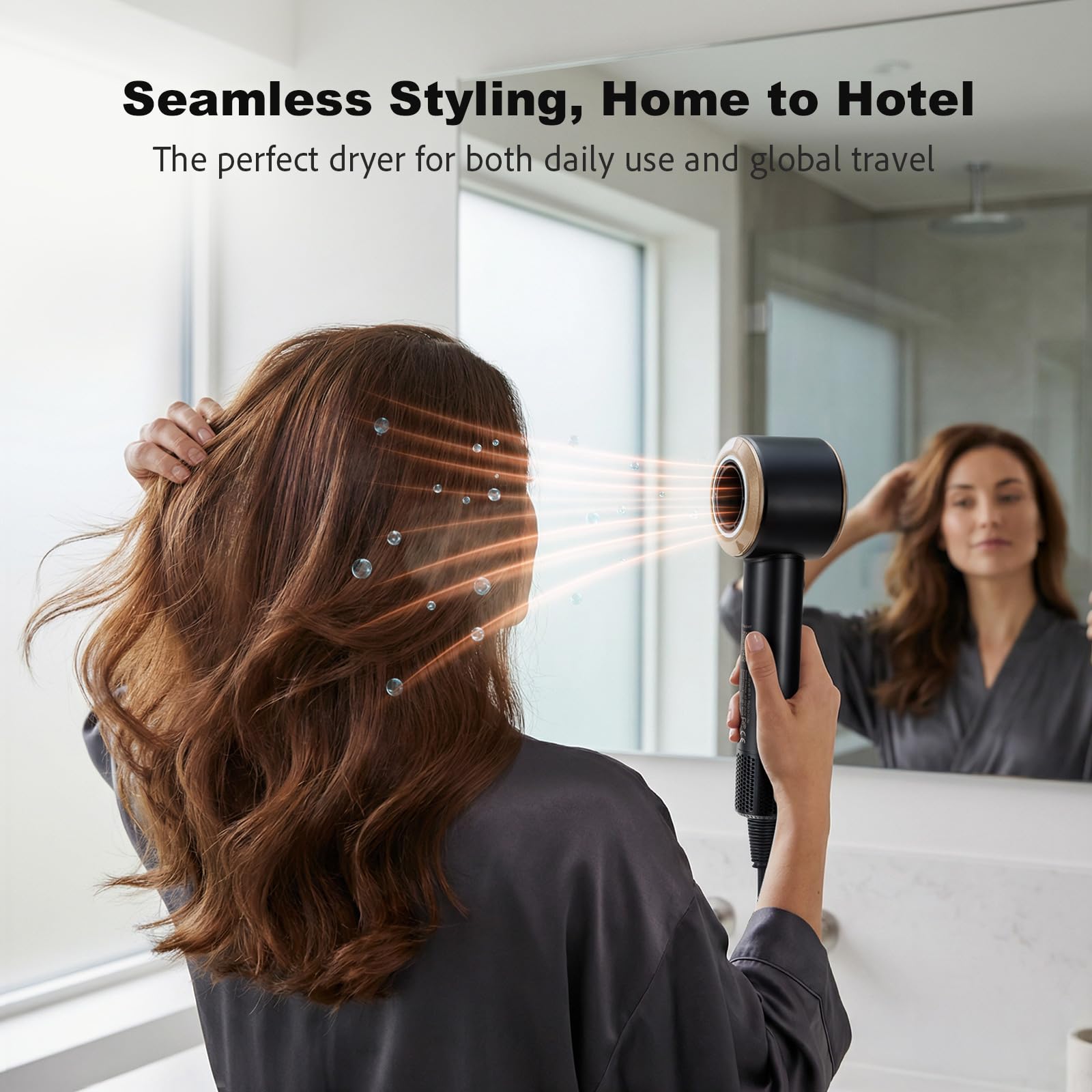 Amazon.com : CIVEYA Dual Voltage Hair Dryer for European Travel
