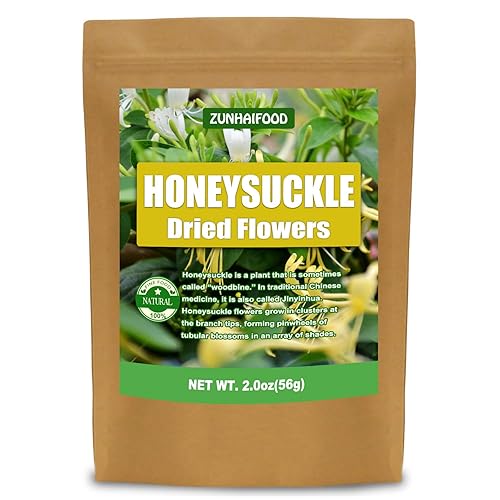 Té de flor de madreselva premium hierbas 100 naturales Lonicera Japonica 20oz