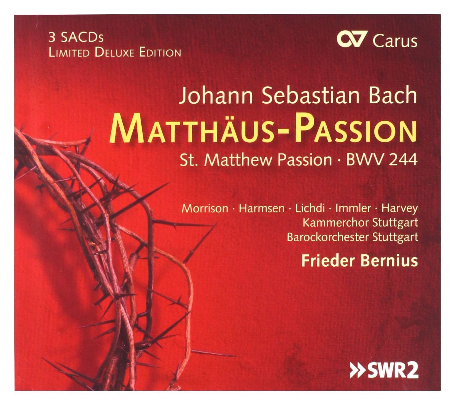 Johann Sebastian Bach - Matthäus Passion BWV 244 (SACD)