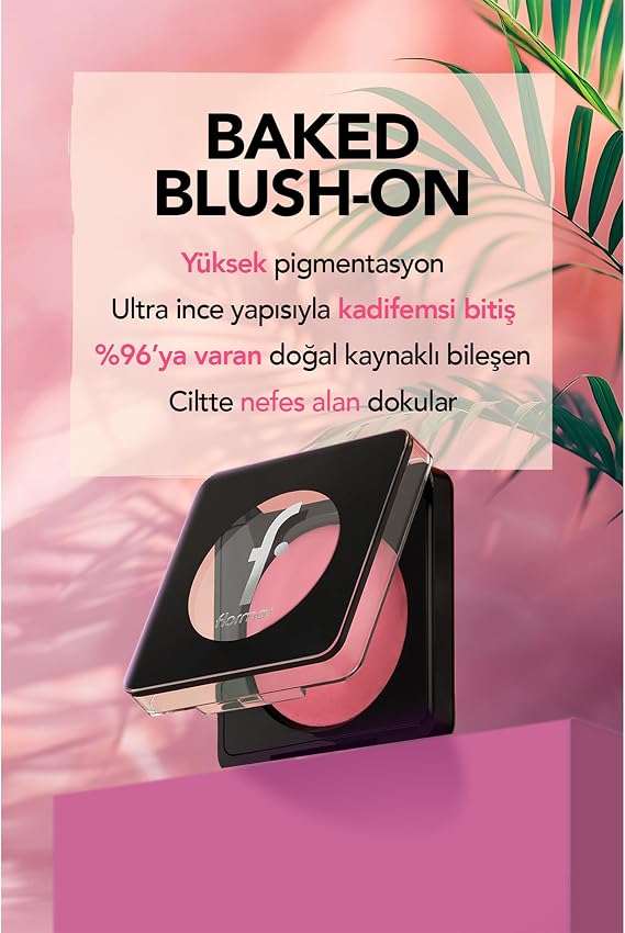Flormar Baked Blush-on Yüksek Pigmentli & Mat Bitişli Fırınlanmış Allık
