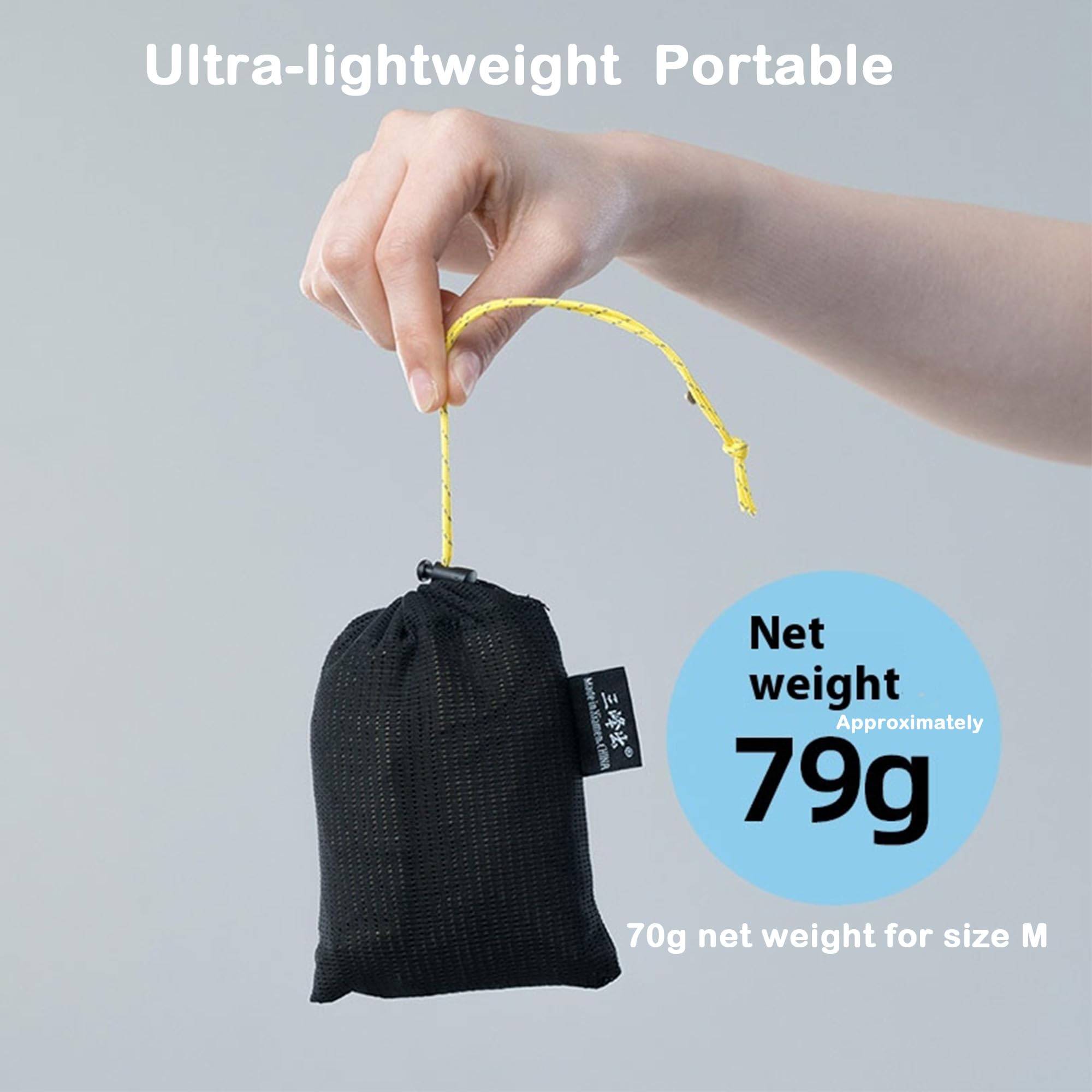 windhike 3F UL Gear Ultraleicht Gamaschen Wasserdicht 79 g, Regenhose für Männer und Frauen, Lange Gamaschen Wandern,Verstellbar für Rucksacktouren, Angeln, Camping und Bergsteigen