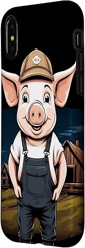 Miniatura 8 de iPhone 12 mini Farm Pig Funny Farm Animal Costume Agriculture Case