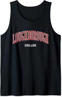 Loughborough England College University Style Tank Top