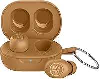 Vista 1 de JLab JBuds Mini Tones True Wireless Bluetooth Earbuds + Charging Case, (7572 W), IP55 Sweat and Dust Proof, Bluetooth Multipoint, Be Aware Audio, 3