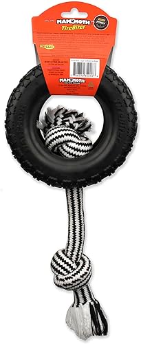 Vista 17 de Mammoth TireBiterII – Juguetes de goma natural para perros que mastican extremos – Juguetes para perros para juegos interactivos extra largos