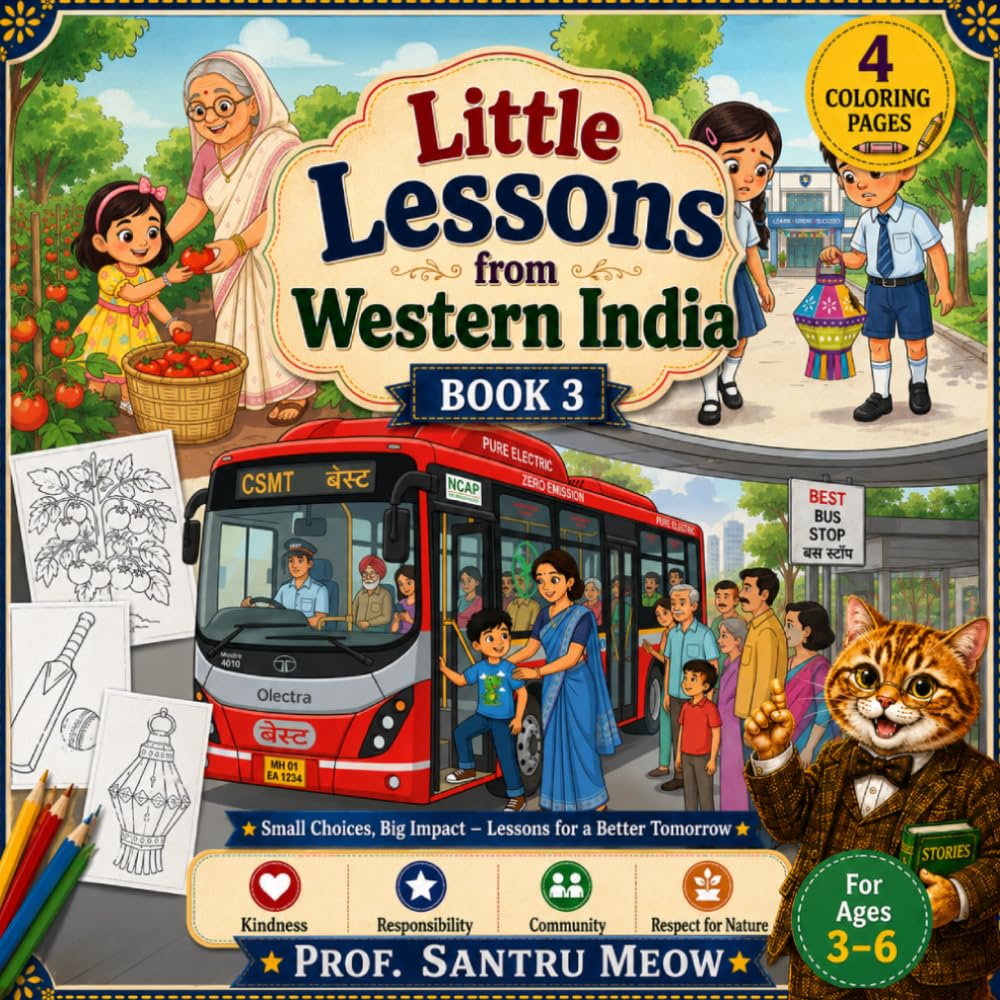 Little Lessons From Western India Book 3: Small Choices, Big Impact - Lessons for a Better Tomorrow