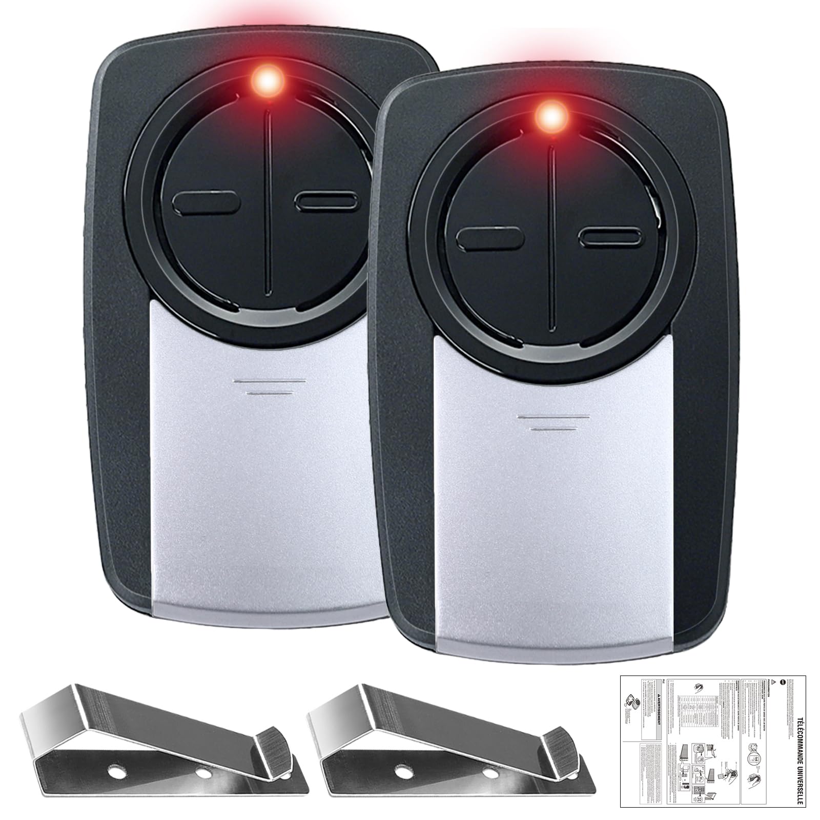 Amazon.com: [2 Pack] KLIK5U-SS Universal 2-Button Remote/clicker