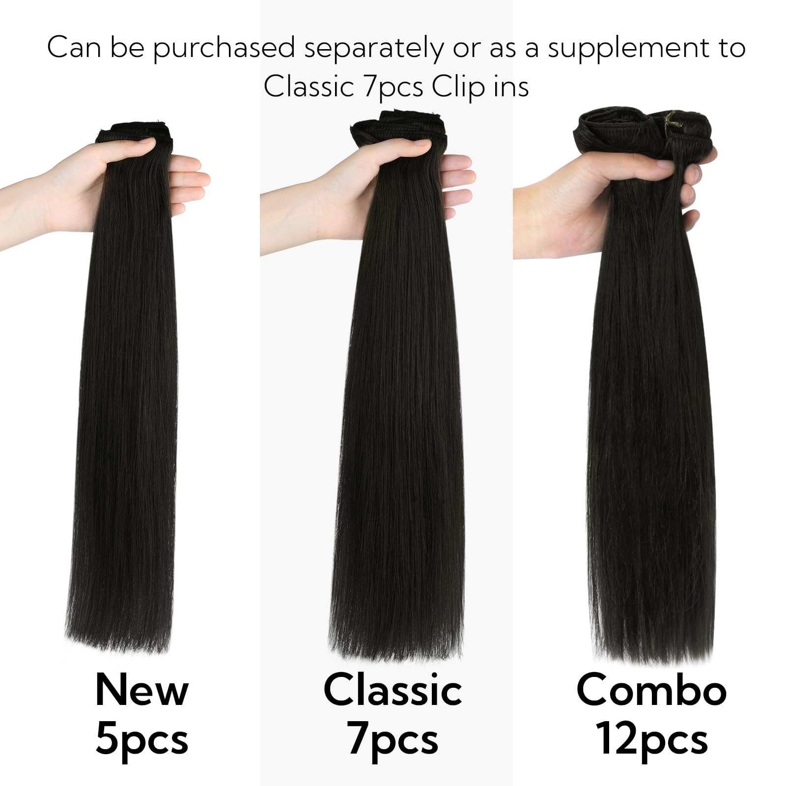hotbanana Clip in Hair Extensions - Image 3