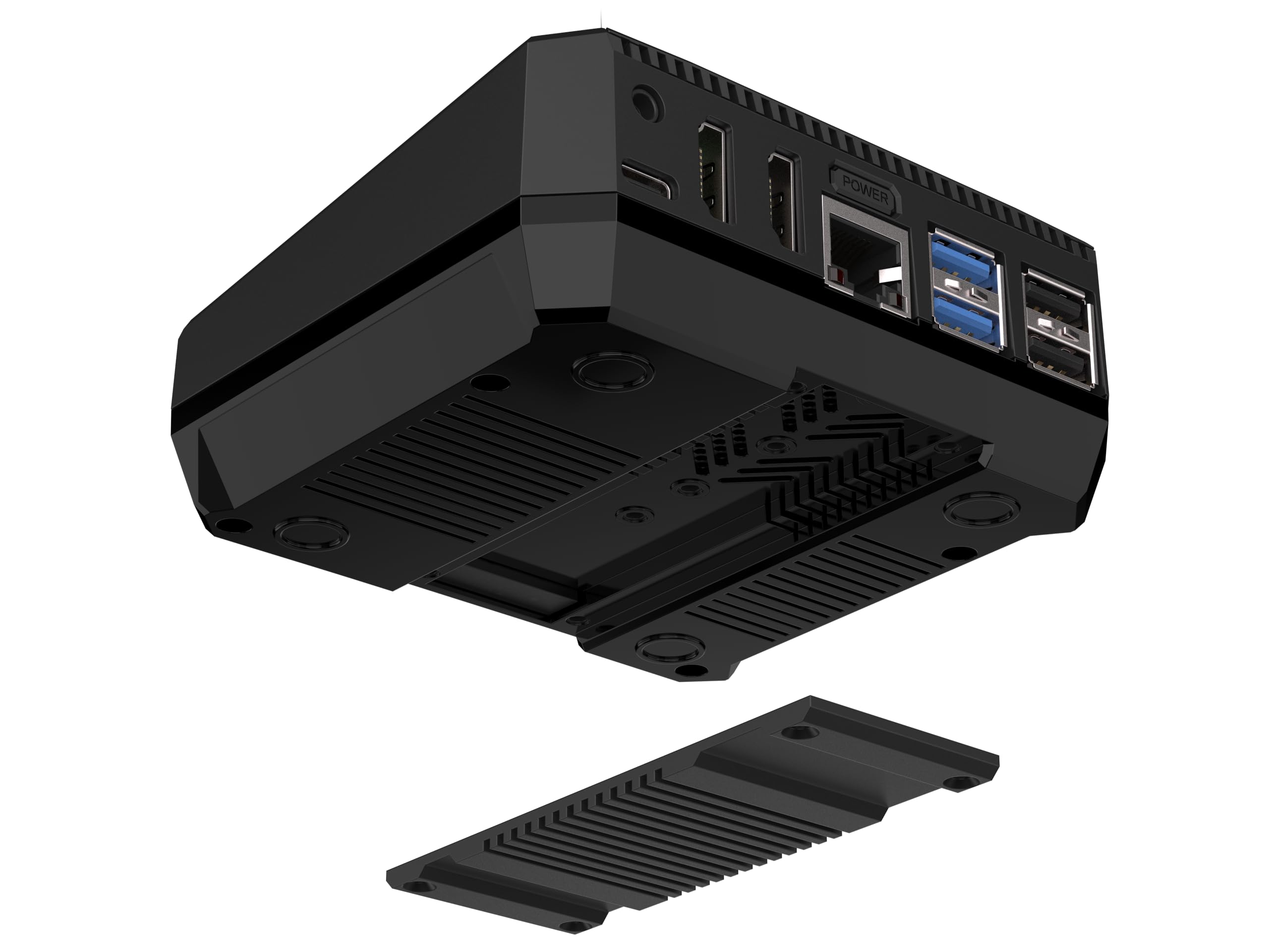 Raspberry Pi 5 / 8GB Fertigsystem/Argon ONE V3 M.2 NVME PCIE / 250GB SSD/Trixie