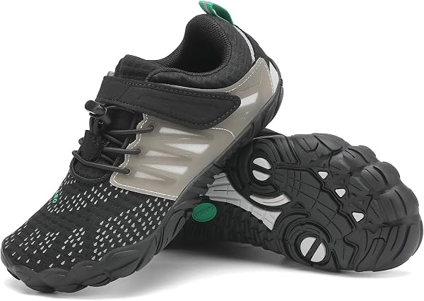 SAGUARO Barefoot Shoes Minimalist Comfortable Trail Running Shoes for Boys Girls, Gr.24-36 - 1