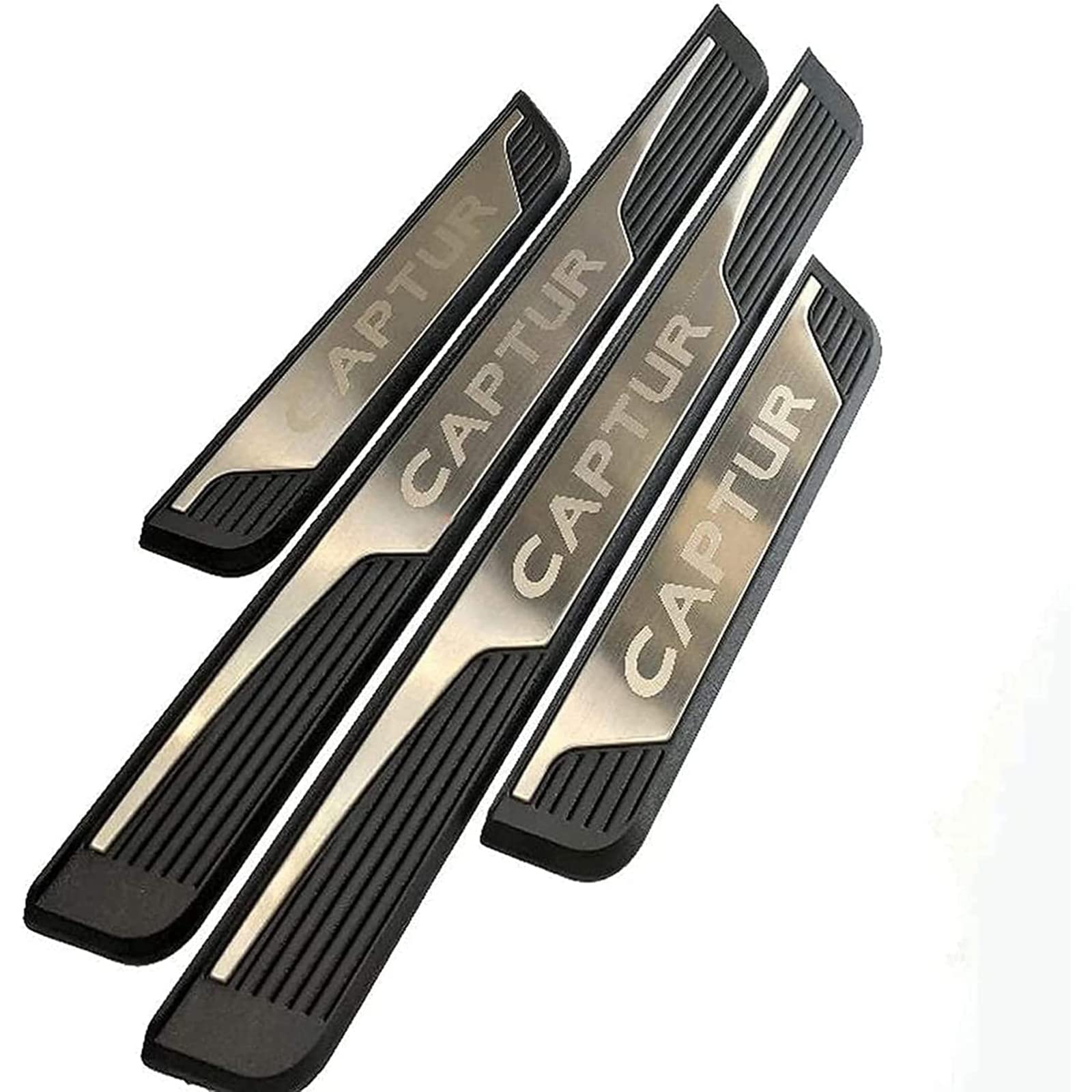 Battitacco In Acciaio Inox Per Renault Arkana | Protezione Anti-Graffio Soglia Portiera - Foto 10