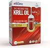 BorkSwiss Krill Oil 900mg Pure Krill Oil Containing – Choline and Astaxanthin – Paraffin-Free, Airtight, Non-Axid 30 Liborcaps Softgel