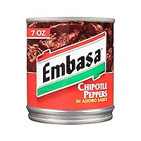 Vista 3 de EMBASA Chipotle Peppers en salsa Adobo, 7 onzas (paquete de 12)